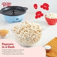 Dash Rise 4.5 Qt. Electric Popcorn Maker, Uses Oil, with Lid & Serving