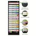 thumbnail image 5 of Organize Your Schedule with Ease: Large Size Daily Pocket Chart with 15 Pockets, 1 Storage Bag & 30 Reusable Cards - Perfect for Classroom, Office & Home!, 5 of 9