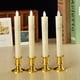 thumbnail image 5 of 2 velas LED cálidas con llama oscilante romántica, velas reales para el hogar o la boda. Oro A, 5 of 9