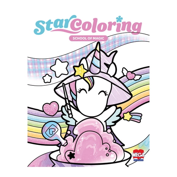 Star Coloring Onix School Of Magic Mega Ediciones Libro de bolsillo 1ra edicion