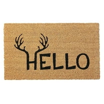 Calloway Mills Antler Hello Outdoor Doormat 17" x 29"