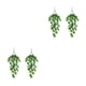 thumbnail image 2 of Planta decorativa de simulación Matsuzay 2 uds ABS verde 80 cm de largo, 2 of 6