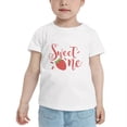 thumbnail image 2 of Sweet One Strawberry 1St Birthday Cute Toddler Tshirts for Boys Girls (White, 4T), 2 of 5