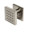 thumbnail image 3 of ALFI brand AB3820-BN Brushed Nickel 2" Square Adjustable Shower Body Spray, 3 of 8