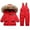 Red, variant on Odeerbi Baby Boys Girls Beanie Infant Toddler Beanie Hats Set Hat Solid Color Anti-Grabbing Cotton Gloves Hat Foot Cover Three-piece