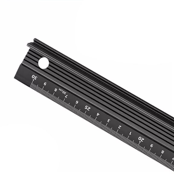 Professional Aluminum Alloy Ruler Metal Measuring Tool For Students Architects Engineering Drafting Measuring Drawing