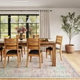 thumbnail image 4 of Wonnitar 8'x10' Pink Boho Area Rug, 8x10ft Rugs for Bedroom Girls Large Living Room Area Rugs Soft Floral Playroom Rug, Washable Rugs Non Slip Pastel Rug for Bedroom Living Room Carpet, 4 of 10