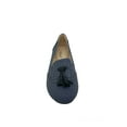 thumbnail image 3 of Victoria K Women's Weaved Texture Zipper Design Strap Buckle Ballerina Flats, 3 of 5
