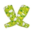 thumbnail image 2 of Uemuo Green Apple Printed Arm Sleeves, Cooling UV Sun Protection Sports Compression for Men/Women, 2 of 8