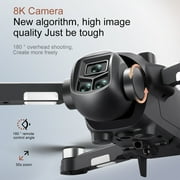 HNZENBW A28 Multifunctional RC Drones with Camera for Kid Adults,Electrically Adjustable Dual Camera for 8K HD,Optical Flow Hover & Avoidance