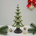 thumbnail image 2 of Gold-Plated Christmas Tree Figurine, Elegant Resin Holiday Decoration Ornament for Table, Shelf & Home Festive Display, 2 of 5