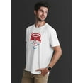 thumbnail image 2 of Kabuki Japanese Mask T-Shirt Men -Image by Shutterstock, Male Small, 2 of 4