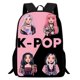 thumbnail image 1 of Kpop Demon Hunters Backpack,Back to School Merch, Casual Backpack, Kpop Demon Hunters Large Capacity Schoolbag, Lightweight Backpack for Students and Fans, 1 of 4