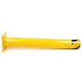 thumbnail image 5 of FETCOI Yellow Bollard Post Steel Safety Barrier Protection - Safety Bollard Traffic Pole - Signs Pipe Parking Bollard for Garage or Parking Lot (Yellow-24''H), 5 of 9