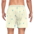 thumbnail image 2 of Men's Quick Dry Casual Beach Shorts Shower with Pockets, Lightweight Swim Trunks for Surfing Gym, 2 of 9