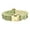 Light Green, variant on Woven Tweed Pet Collar with Gold Quick Release Buckle Adjustable Soft Neck Strap for Small Medium Dogs Cats Daily Walking Outdoor