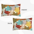 thumbnail image 4 of Haiem Pillowcase for Hair and Skin Queen - Fall Maple Leaves Printed Soft Pillowcase with Envelope Closure-16"x24", 4 of 9