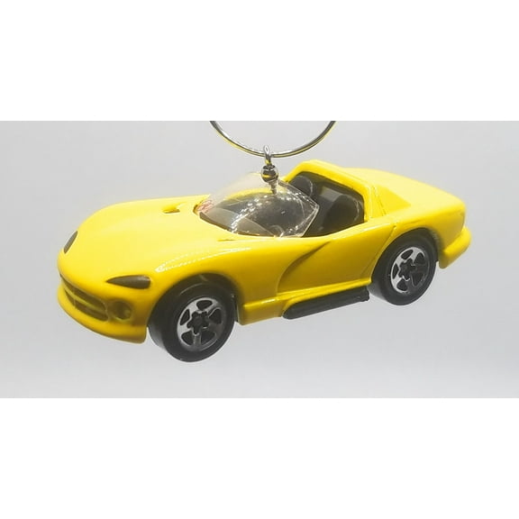 Christmas Ornament for Dodge Viper RT/10 Yellow