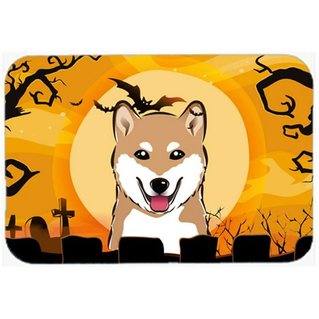 Halloween Shiba Inu Kitchen & Bath Mat, 24 x 36 in.