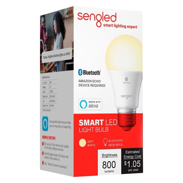 Sengled Smart - LED light bulb - shape: A19 - soft white light - 2700 K