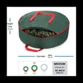 thumbnail image 3 of Bolsa de áRbol de Navidad Bolsa de Almacenamiento de DecoracióN de Navidad Plegable de Tela Oxford para Guardar Utensilios de Navidad RectáNgulo Rojo, 3 of 5