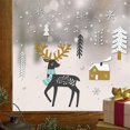 thumbnail image 4 of Calcomanías navideñas YUANXCMXG coloridas para ventanas, 4 of 5