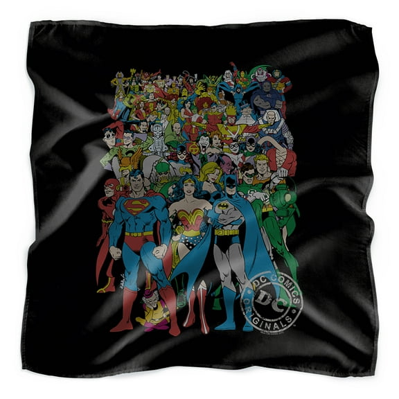 Justice League Original Universe Bandana (21 in x 21 in)