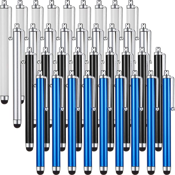 Set de lápices táctiles Outus de 36 unidades, universal para pantallas capacitivas, 11 cm