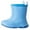 1-Blue, variant on Hjtefg Boys Boots for Kids - Durable All-Season Rain Footwear Ages 3-16, Easy-Clean Children's Shoes for Wet Weather,Color: 1-Blue Size: 5-6 Years