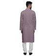thumbnail image 3 of Atasi Printed Designer Rayon Button Down Casual Kurta With Pajama For Men, 3 of 4