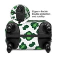 thumbnail image 4 of Lsque Leopard print St. Patrick's Day Printed Luggage Cover, Travel Luggage Protector,Scratch and Dirt Resistant, Fits 18-32 Inch Luggage - Medium, 4 of 9