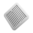 thumbnail image 1 of bedienty Side Exhaust Outlet Rainproof Design Net Vent Anti Shutters Black Bugs with Frame White, 1 of 6