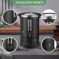 thumbnail image 3 of Coffee Urn - 12L/3.2 gal Double Wall Electric Coffee Maker, 80 Cup Commercial Quick Brewing Hot Beverage Dispenser, Large Capacity Stainless Steel Hot Water Urn for Buffet Party Meeting Rooms, 3 of 7