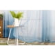thumbnail image 5 of Nvzi Cortinas transparentes con textura, paneles transparentes que aportan privacidad,sala de estar, patio, puerta de vidrio (2 piezas, 78,7 x 39,3 pulgadas, A48), 5 of 5