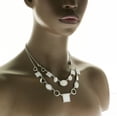 thumbnail image 5 of Erica Lyons Adjustable Fashion-Necklace Silver-Tone, 5 of 7