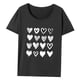 thumbnail image 1 of Camiseta de mujer con cuello redondo, ropa deportiva, camiseta básica de manga corta para viajes XL, 1 of 7