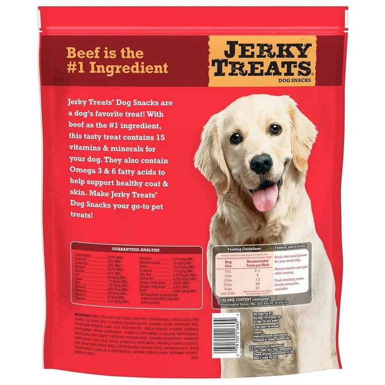 Birsppy Ahlora's Pets Beef Jerky Dog Treats Bundle | Set Includes 3 Bags of  Beef Recipe Jerky Strips by Trader Joe's NET WT .6 OZ with 1 Bag Clip for