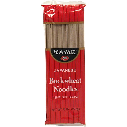 KaMe Japanese Buckwheat Shin Shu Soba Noodles, 8 oz (Pack of 12