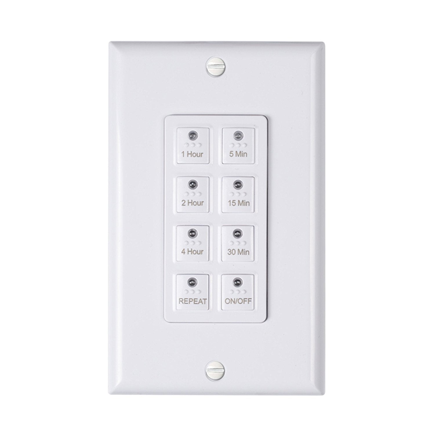 Programmable 15 Amp Single Outlet Hyper Tough Analog Indoor Grounded Timer 