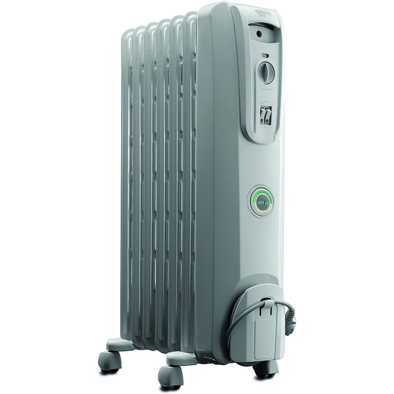 De'Longhi ComforTemp Oil-Filled Radiator, Off-White, EW7707CM