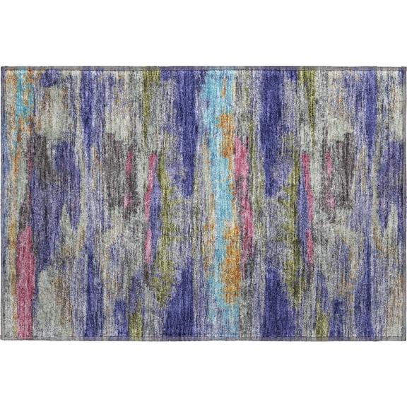 Dalyn Rugs Premium Machine Washable Mayfield AMF942 Lavender 1'8" x 2'6" Rug