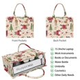 thumbnail image 2 of Large Capacity Tote Bag,Beige Christmas Santa and Animal Pattern Handbag Fashion Luxury Tote Bag,15.7"x13"x 5.1" Inches,Laptop Compatible, 2 of 6