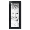 thumbnail image 2 of ArtToFrames 8" x 22" Black Satin Picture Frame, 8x22 inch Black MDF Poster Frame (WOM-5180), 2 of 8