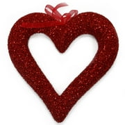Large Foam Tinsel Heart