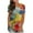 Khaki womens tops summer, variant on USSUMA Womens Plus Tops and T-Shirts Cute Summer Tops for Women Plus Size Tunic Tops O-neck Print Short Sleeve Tie Dye Shirts Casual Loose Tshirt Tops Blouse 2022 Beach
