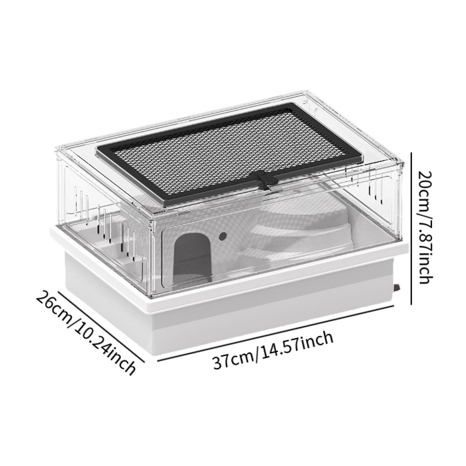 EHJRE Large Hamster Cage, Hamster Habitat, Easy to Assemble, Pet Supplies, for Guinea Pigs, Mice, Rabbits, Hedgehogs, Short-headed Gliders