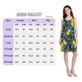 thumbnail image 4 of FORMRS Summer Dress for Women Loose U Neck Sleeveless Midi Beach Sundresses with Pockets, Blue Lemons, 4 of 8