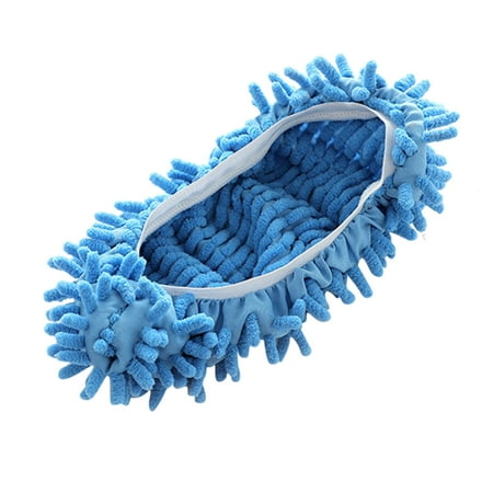 

〖Hellobye〗Mop Slippers Lazy Floor Polishing Cleaning Socks Shoes Mopping Slippers Cover
