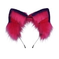 thumbnail image 1 of Ensemble de Serre-Tête et Queue Oreilles de Chat pour Accessoires de Fête d'Halloween Performance Présentation Embellissements, 1 of 6