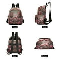 thumbnail image 2 of Flamingoes Flowers Leaves Floral Travel Laptop Backpack Casual Daypack Lightweight Bookbag Compartment for Business, 2 of 7